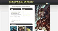 Desktop Screenshot of christopherburdett.com